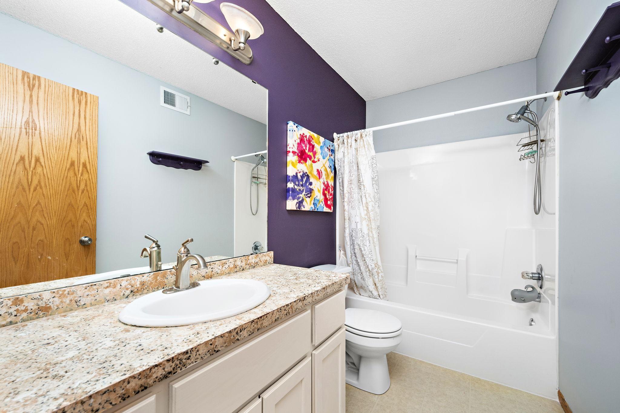 Full guest bathroom
