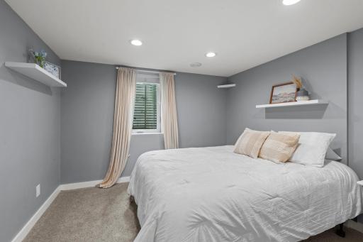 4-bedrooms, 2 spacious bedrooms in the lower-level with egress windows.