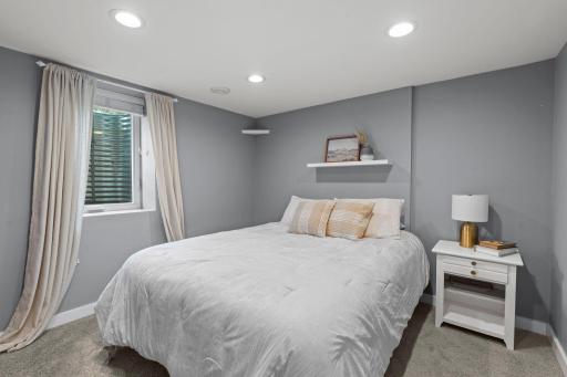 4-bedrooms, 2 spacious bedrooms in the lower-level with egress windows.