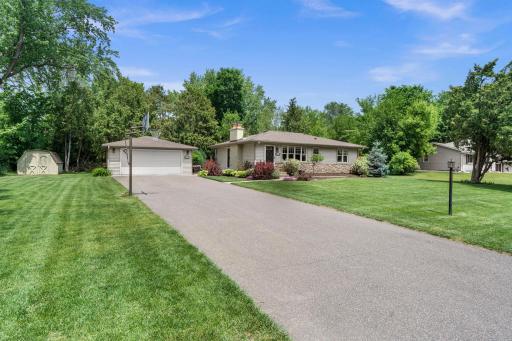 Fantastic lot offering a long drive with extra parking for guests and entertaining. Storage shed is perfect to store all the extras.