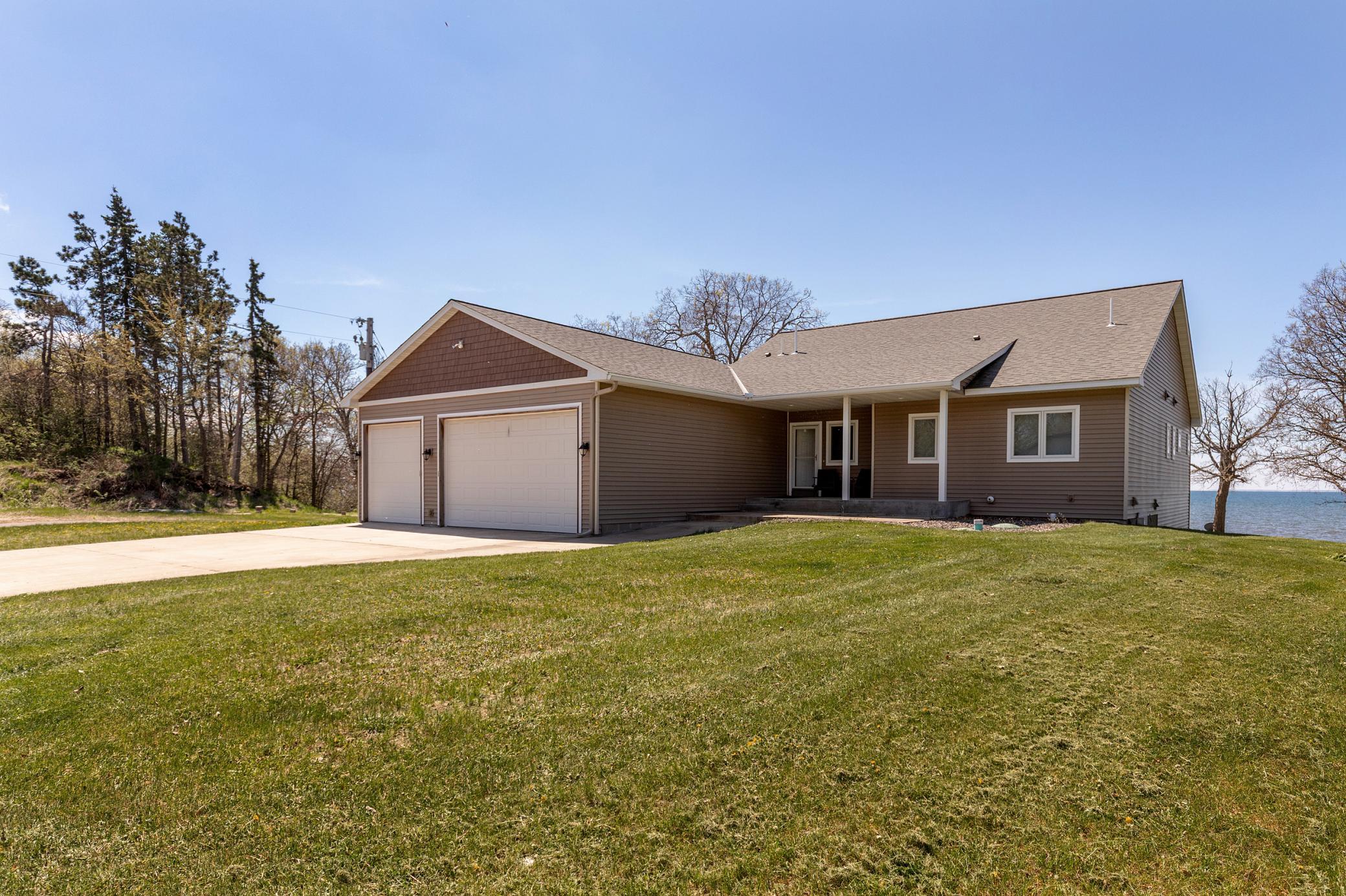 Main view of home with attached garage