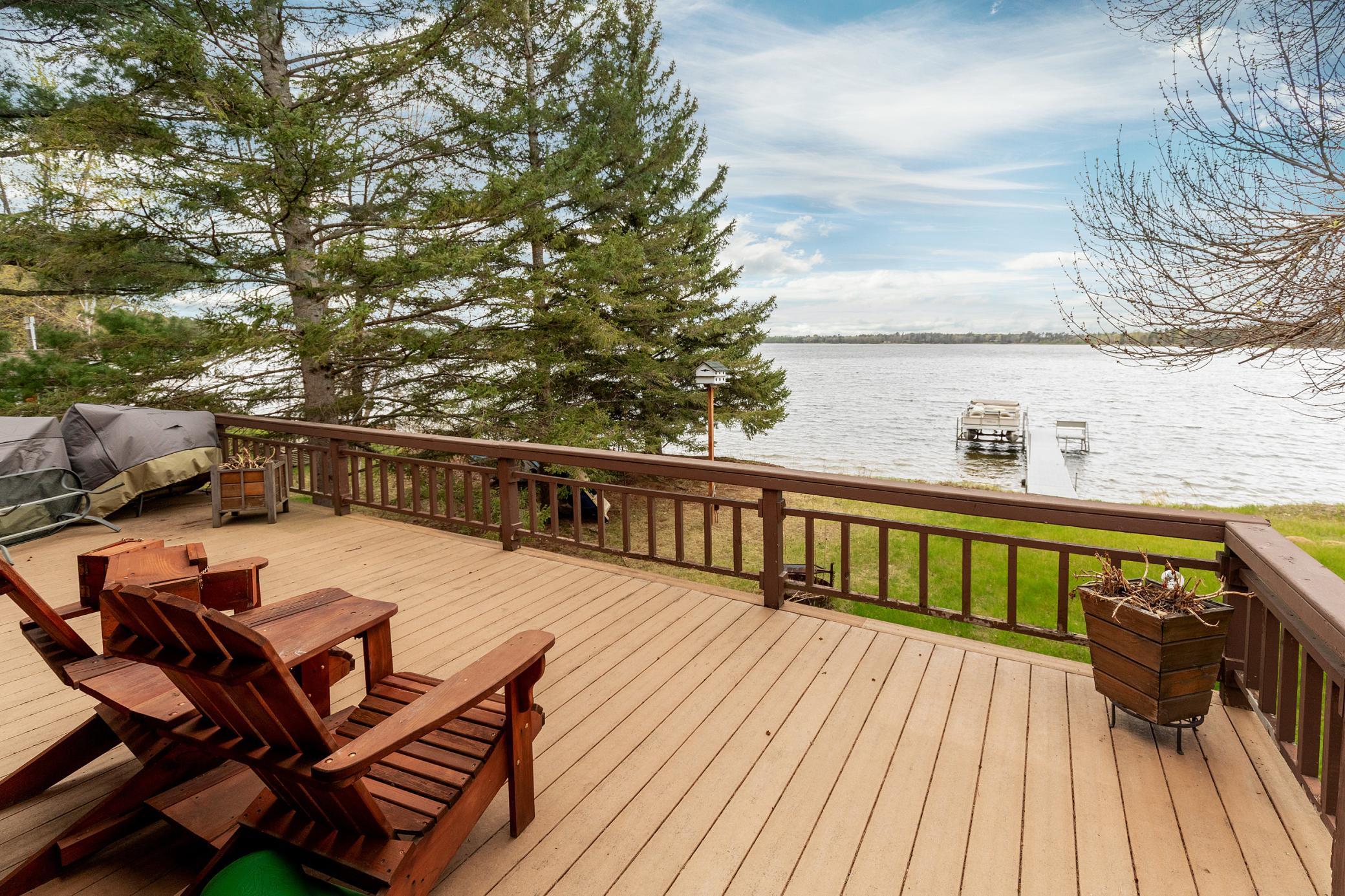 Deck and Lake View