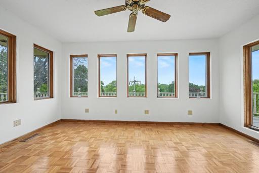 Four Season Porch with abundance of windows