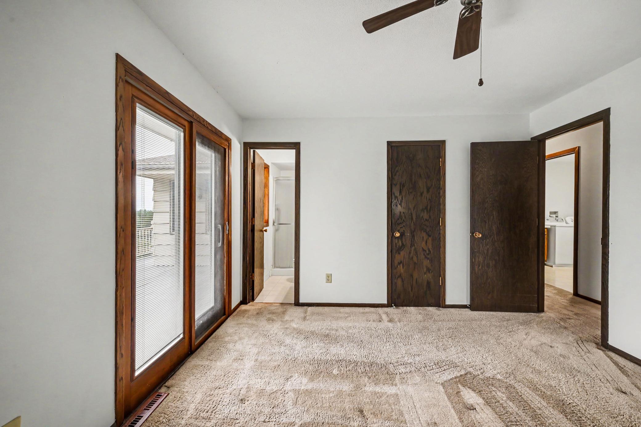 Primary Suite with walk-in closet