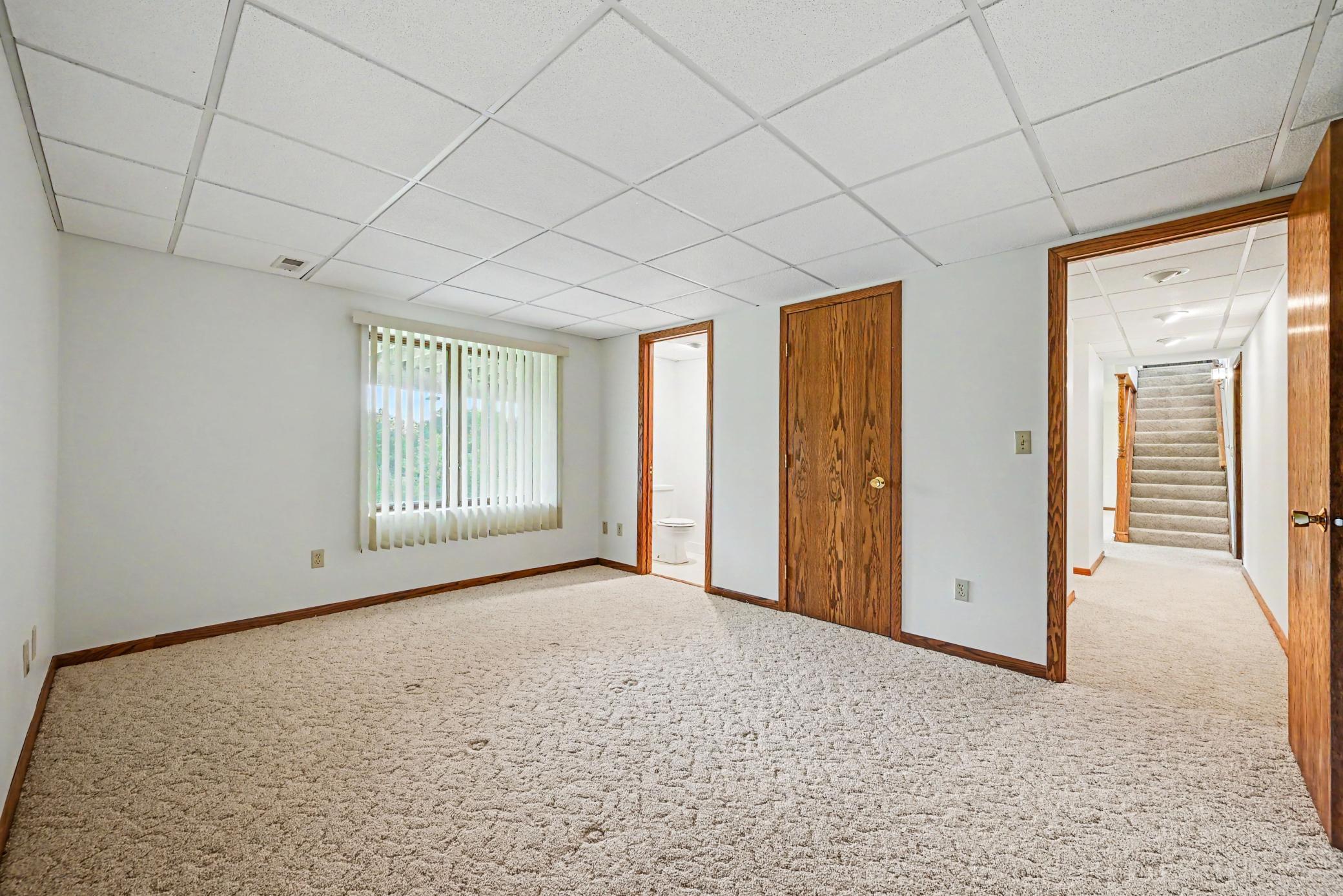 3rd Bedroom has a full walk-thru bathroom