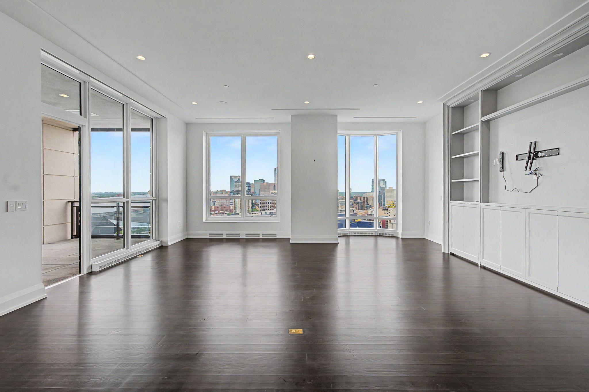 Living Room with Westerly Views