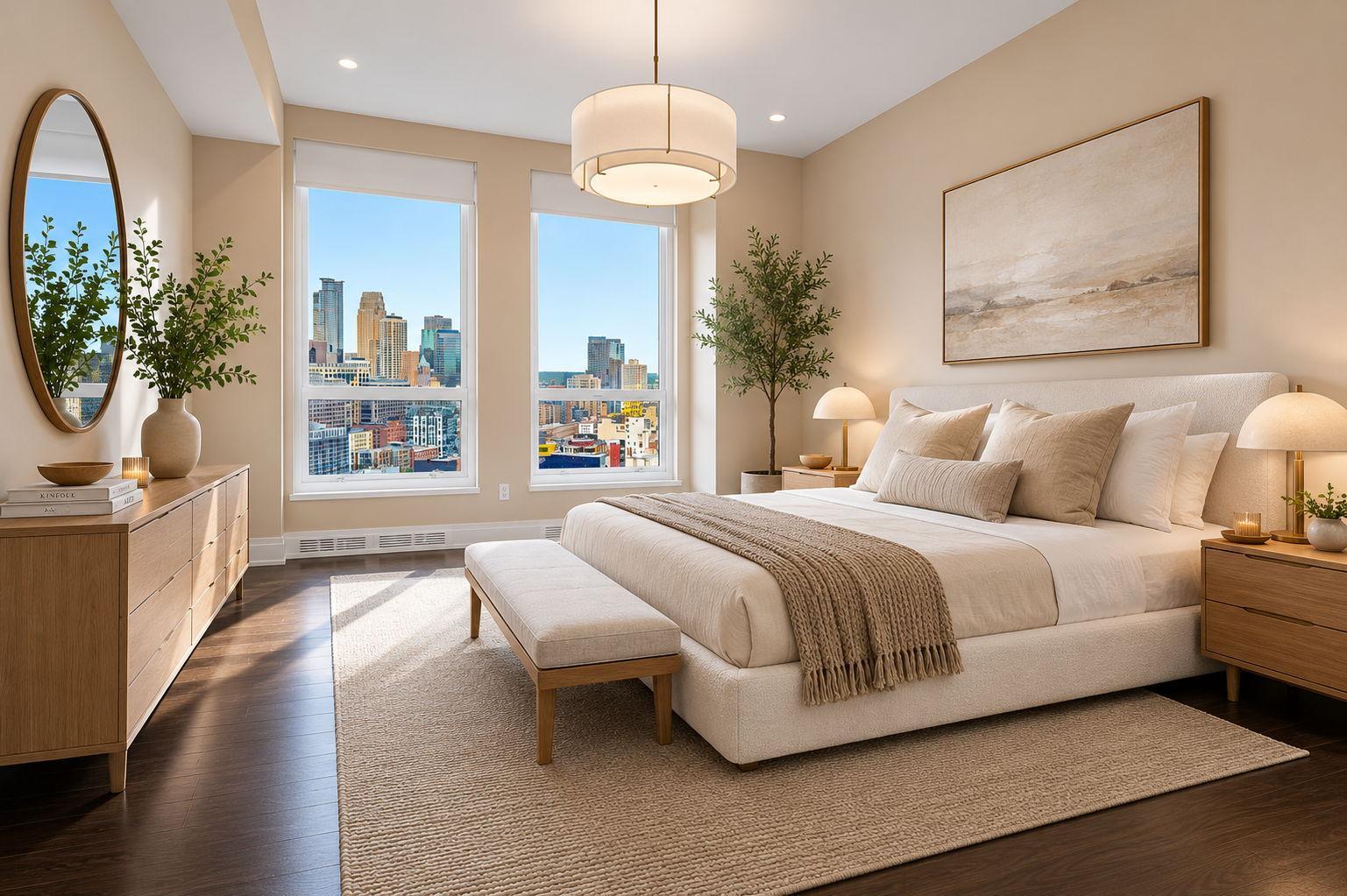 Primary Bedroom | Virtually Staged