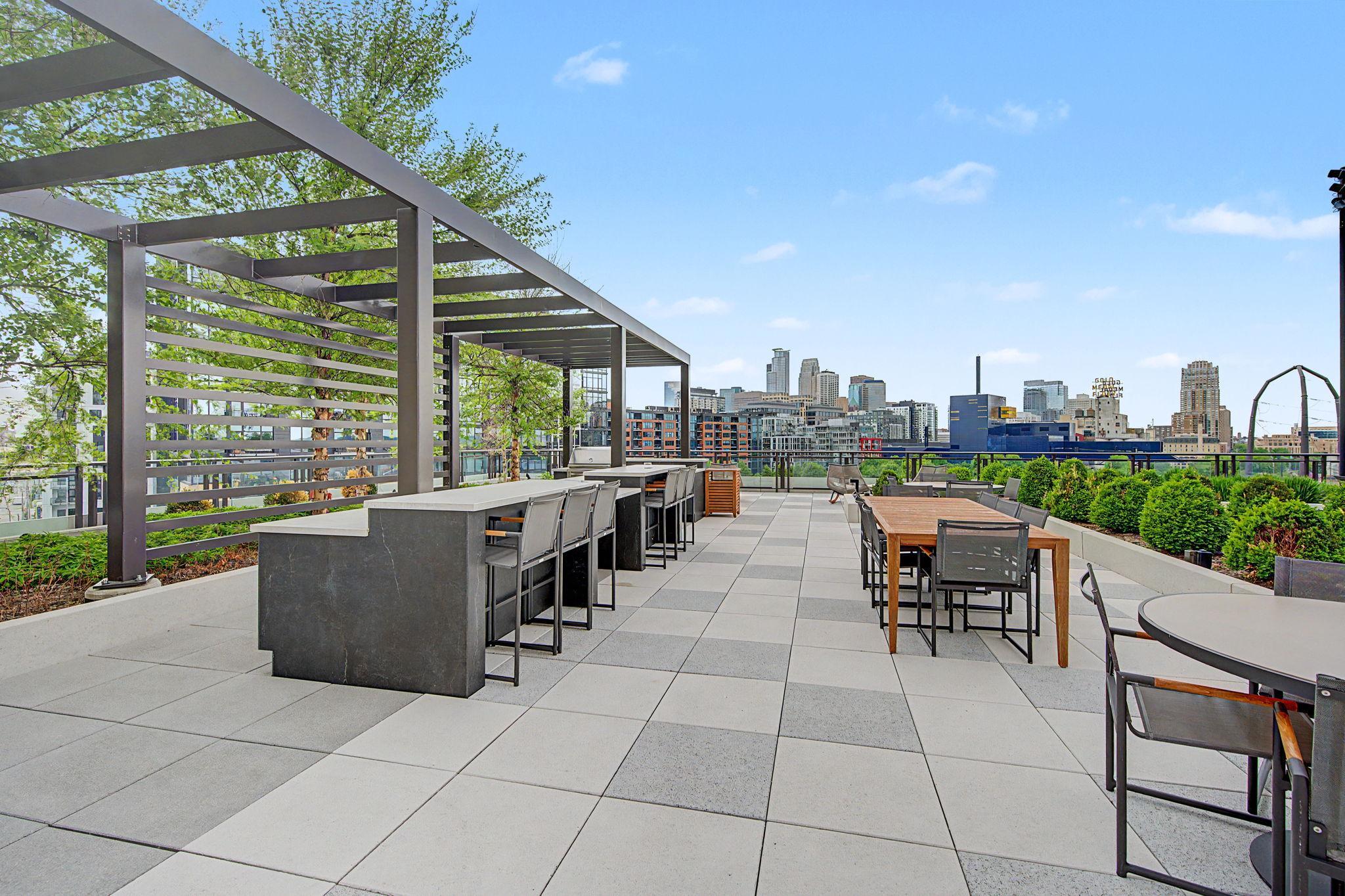Roof Top Grilling Area