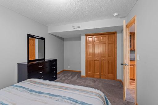 Lower level bedroom 6 off family room.