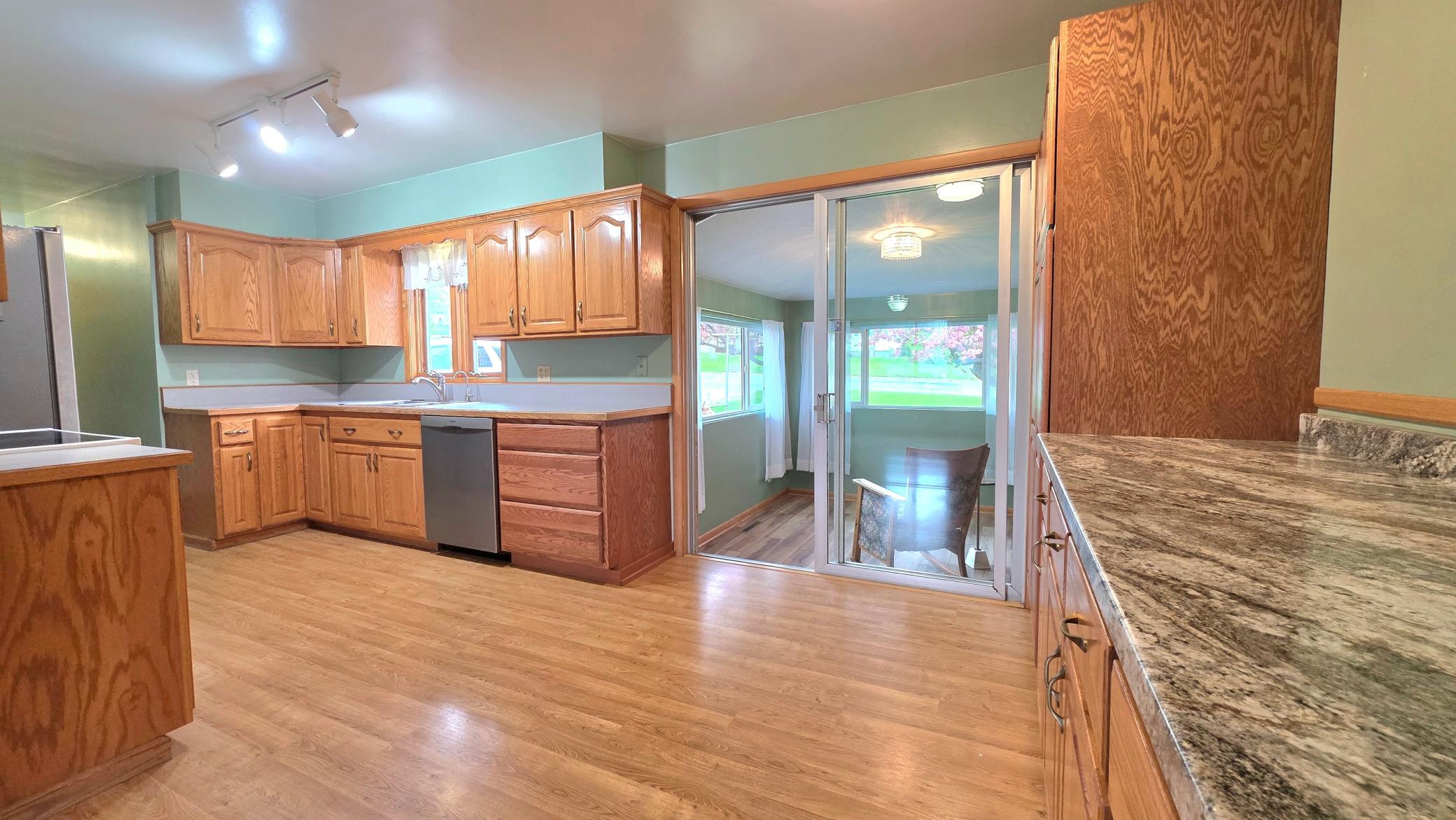 ample storage and counter space