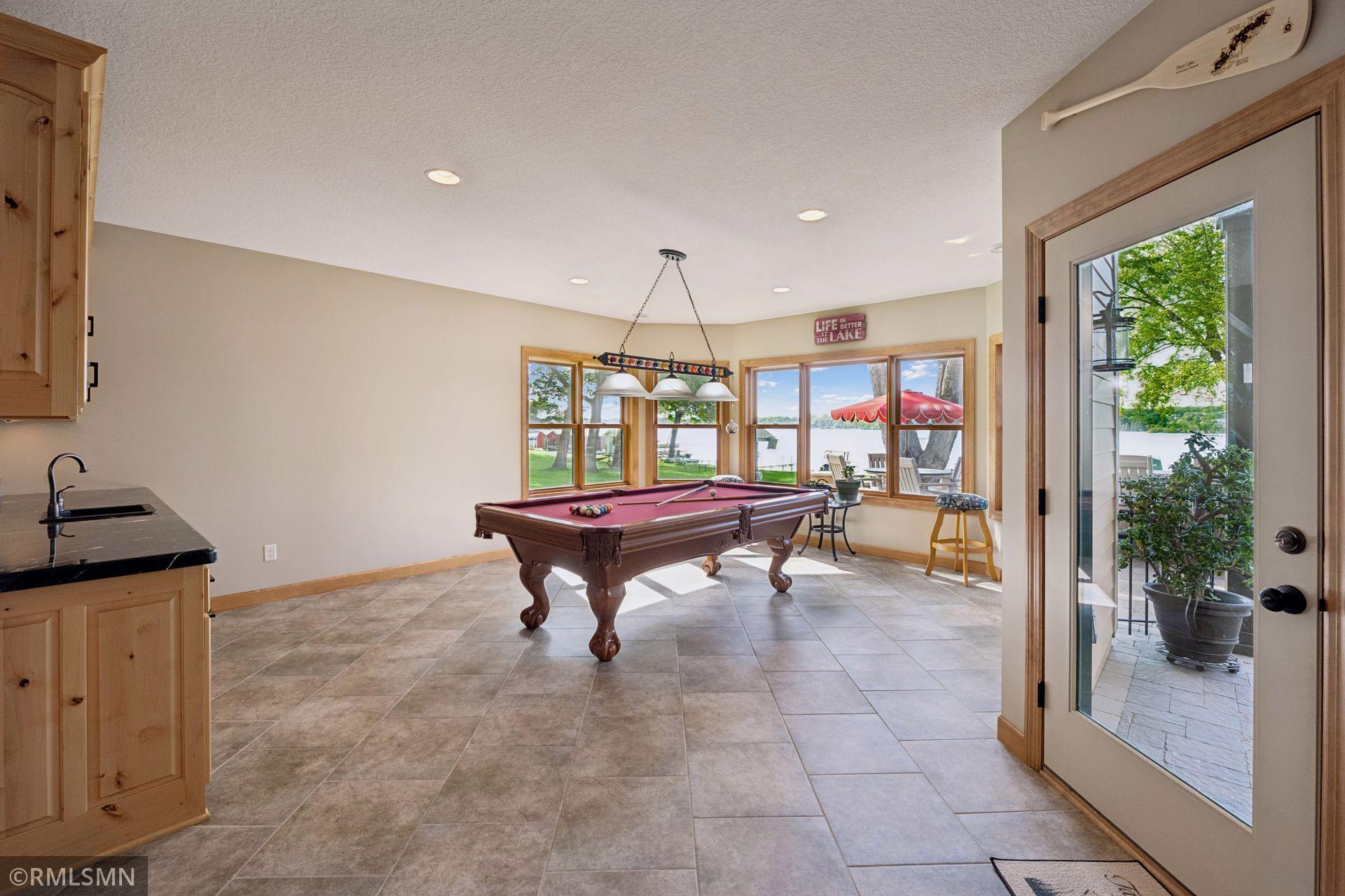 Billiard room
