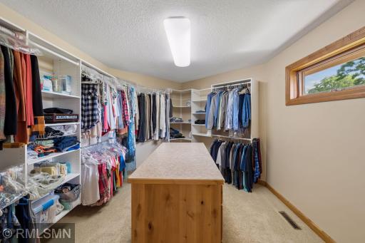 Primary walk-in closet