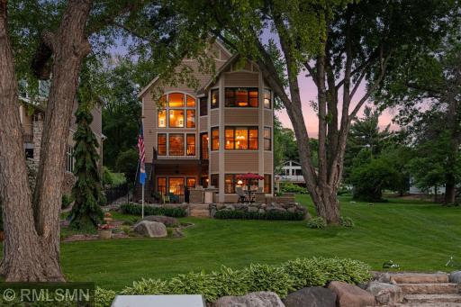 Back of the home/yard
