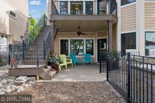 Covered paver patio