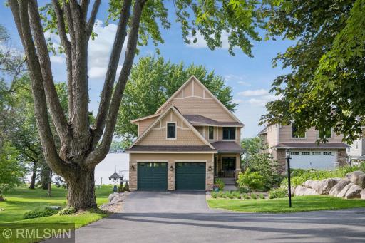 Front of the home/partial view of the turnaround