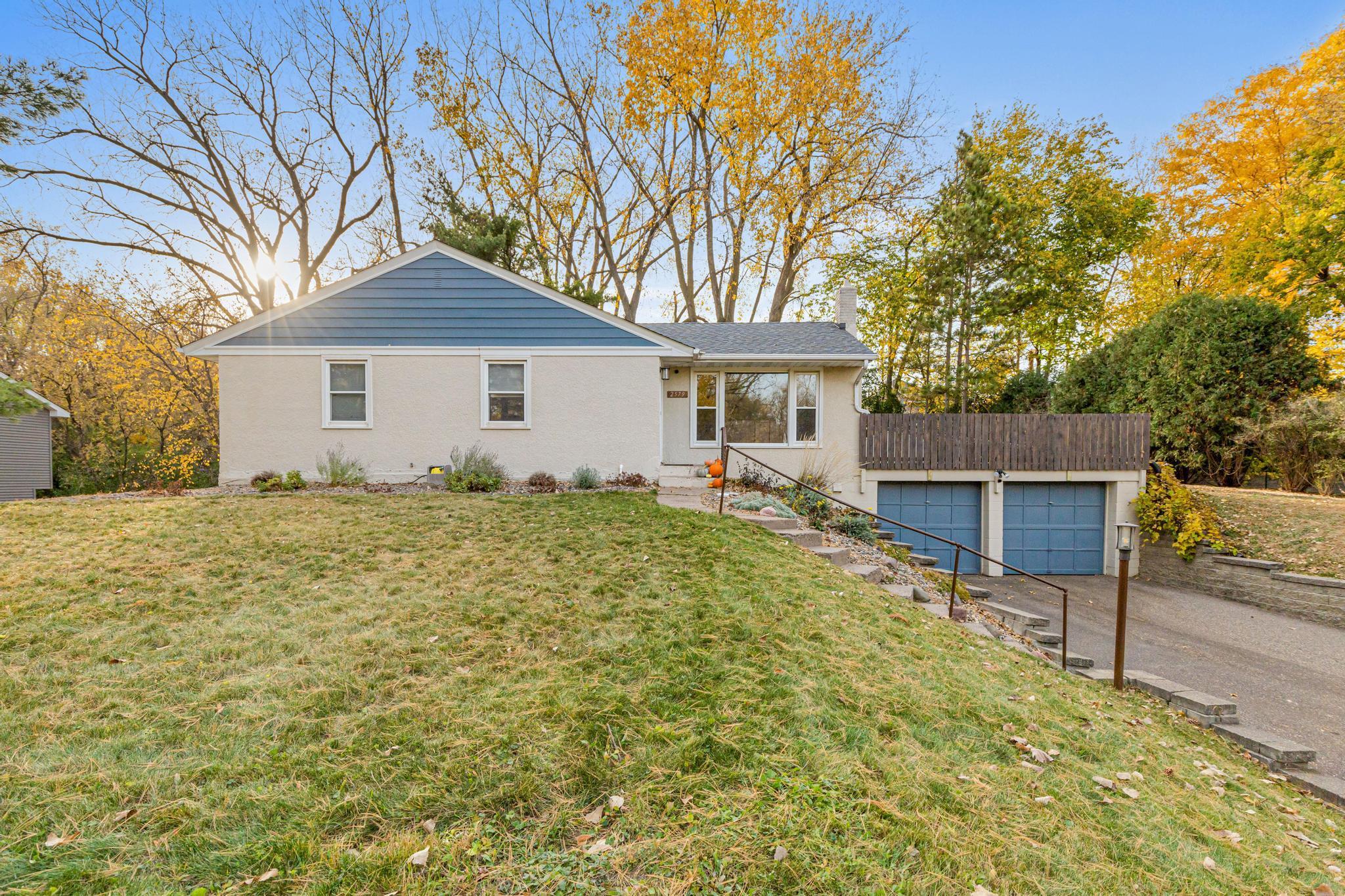 Enjoy an attached two-car garage!