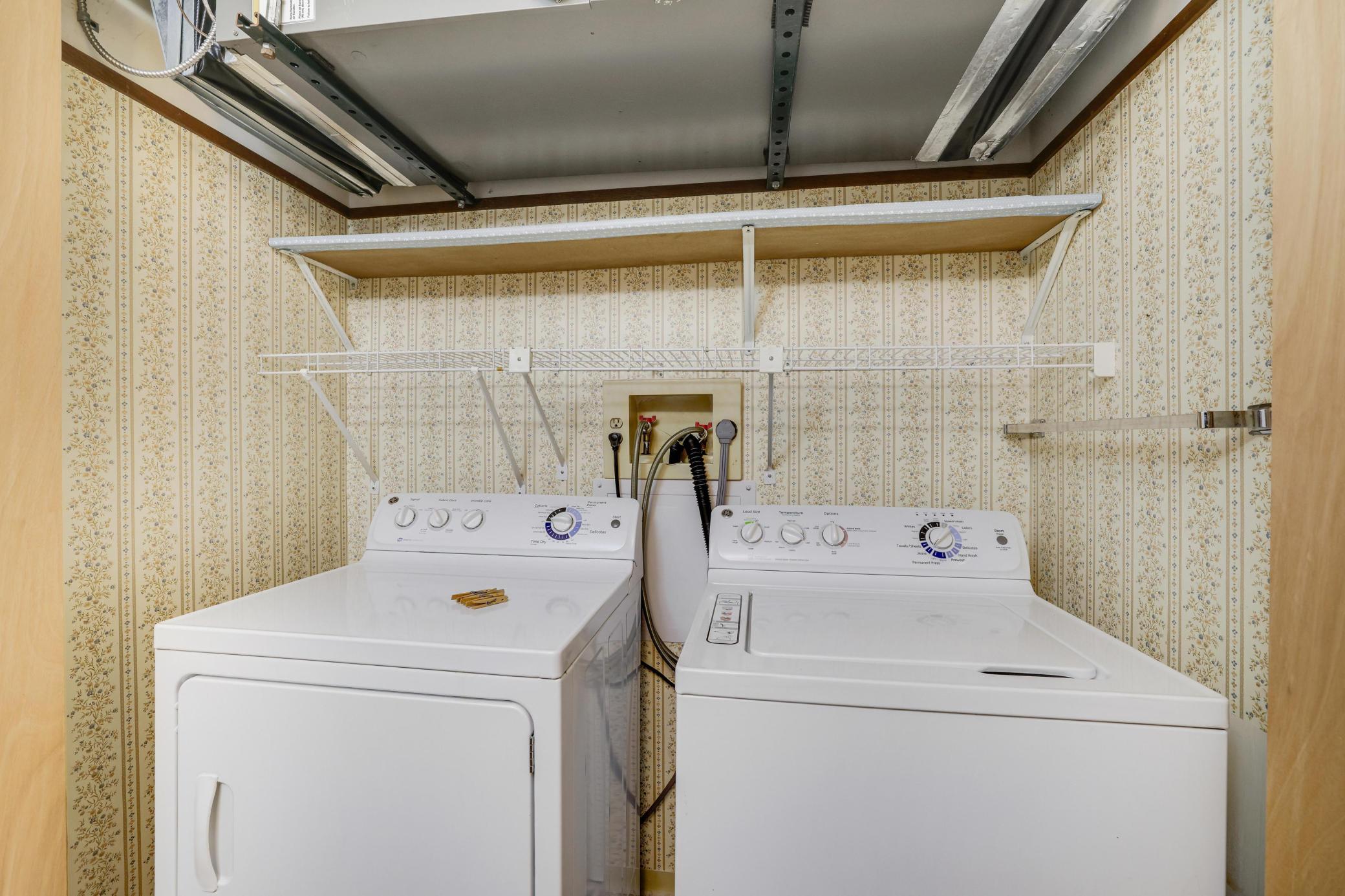 Laundry in unit