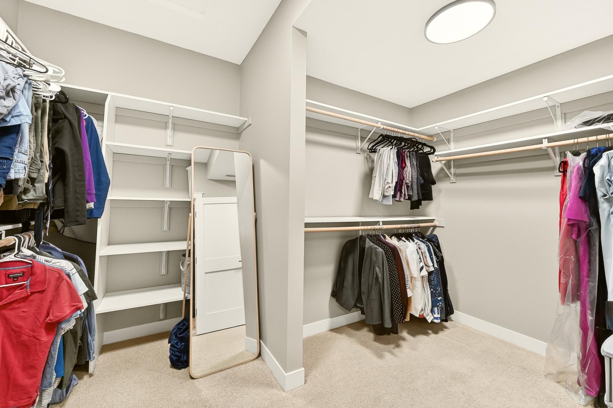 Primary Walk-In Closet