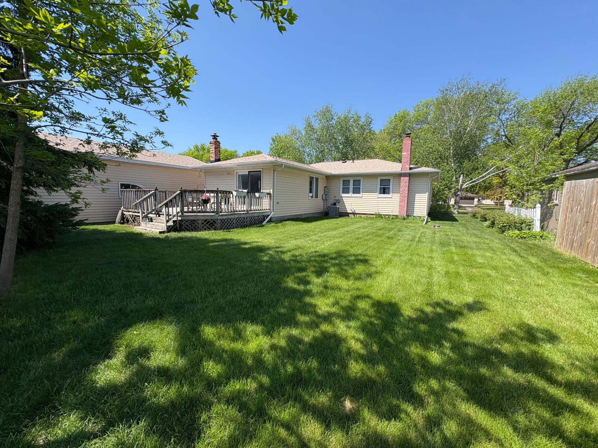 Large Back Yard!