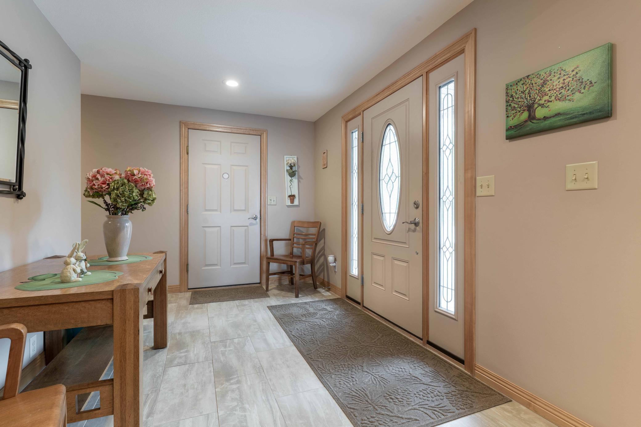 Front Foyer with Heated Tile