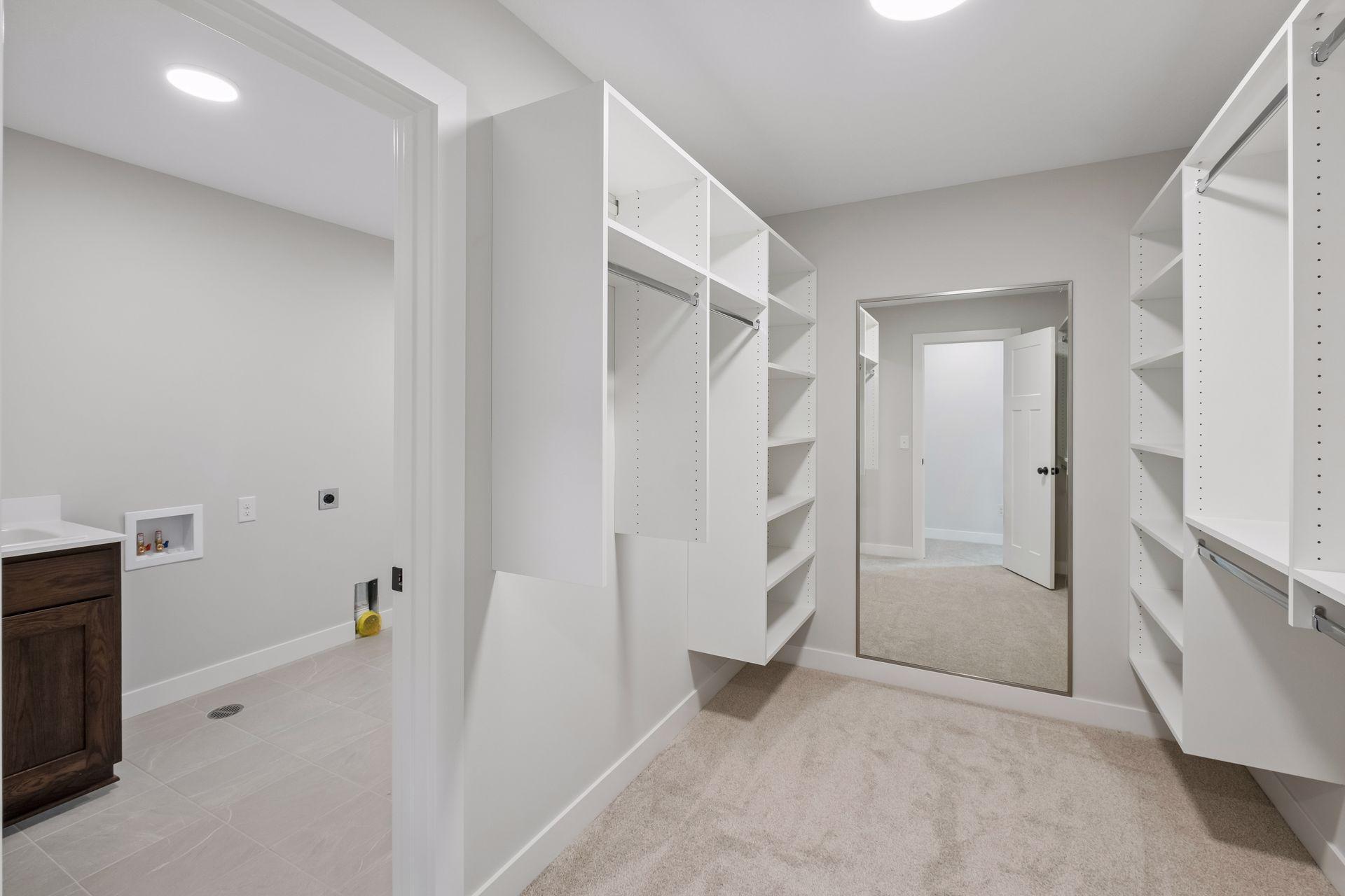 Primary Walk-In Closet