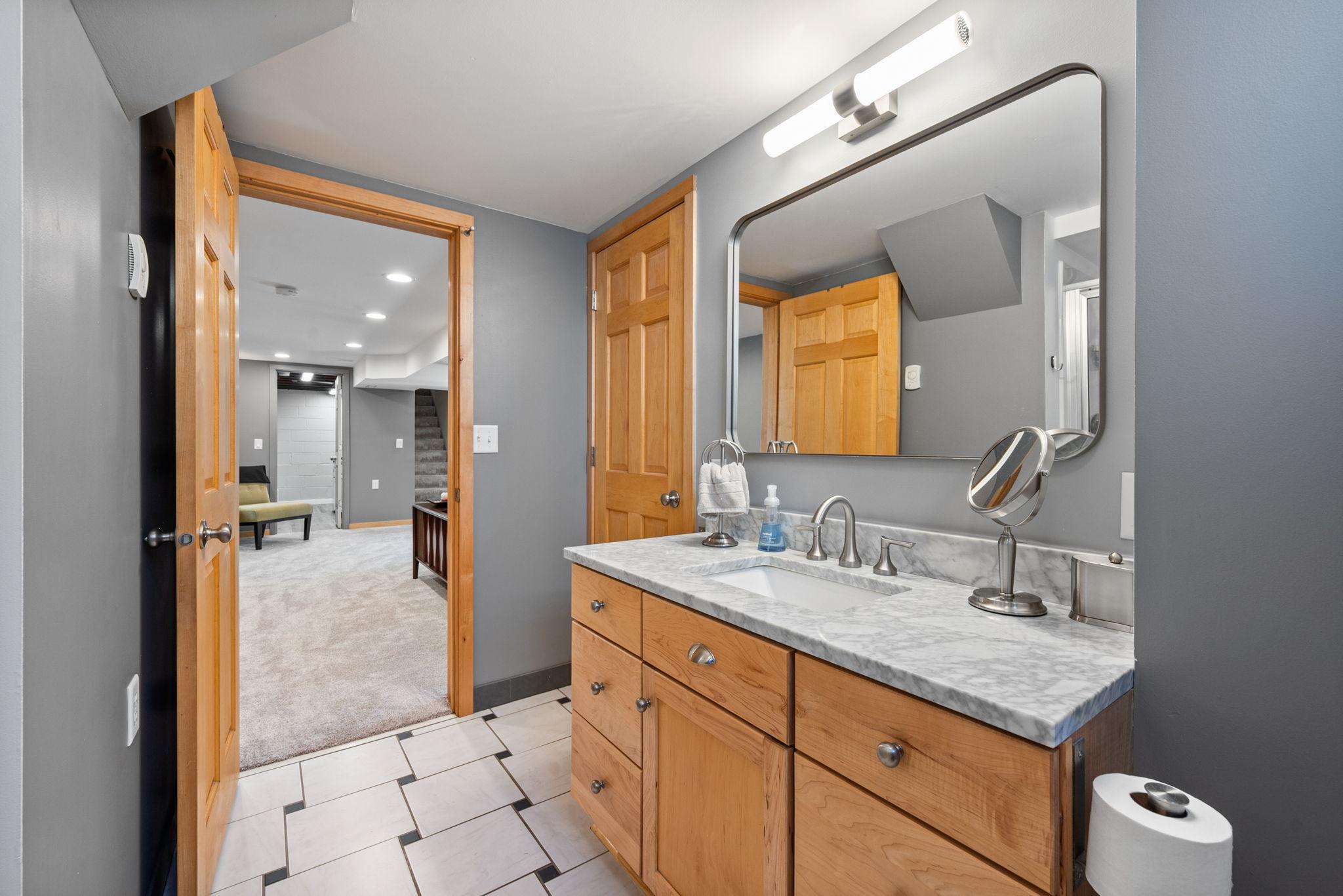 Lower Level Bathroom
