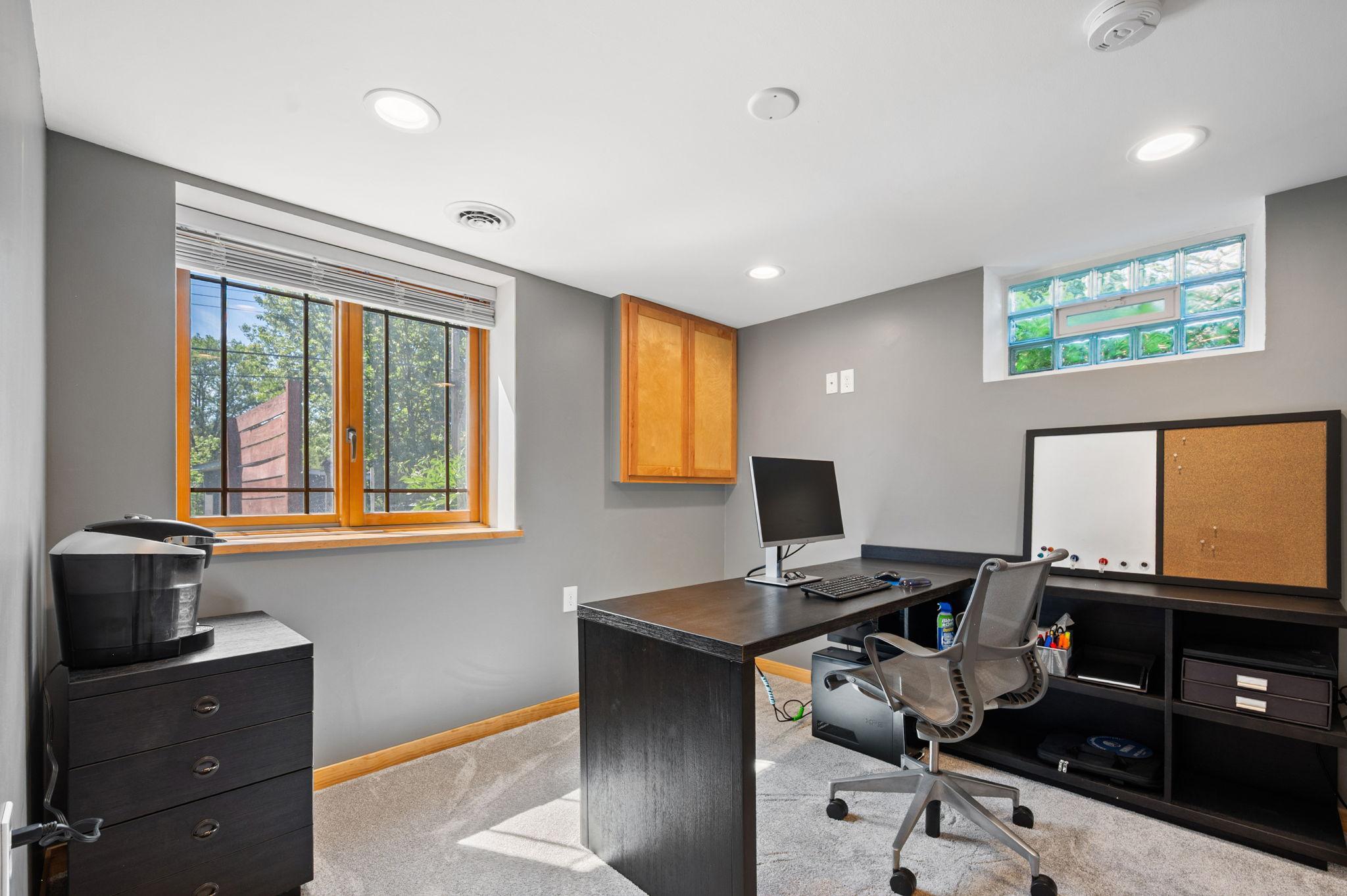 3rd Bedroom Currently Set Up as an Office