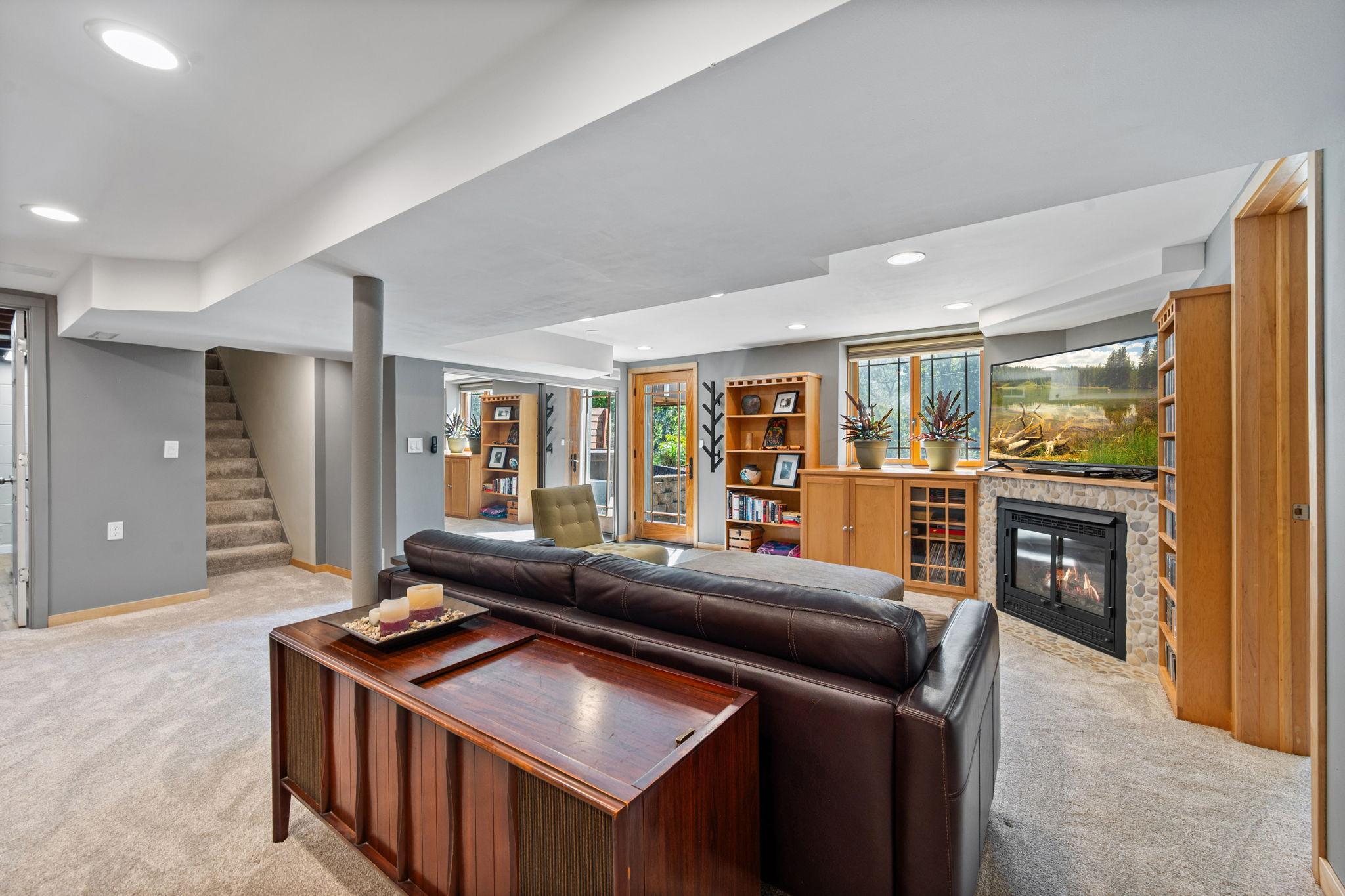 Huge Lower Level Family Room
