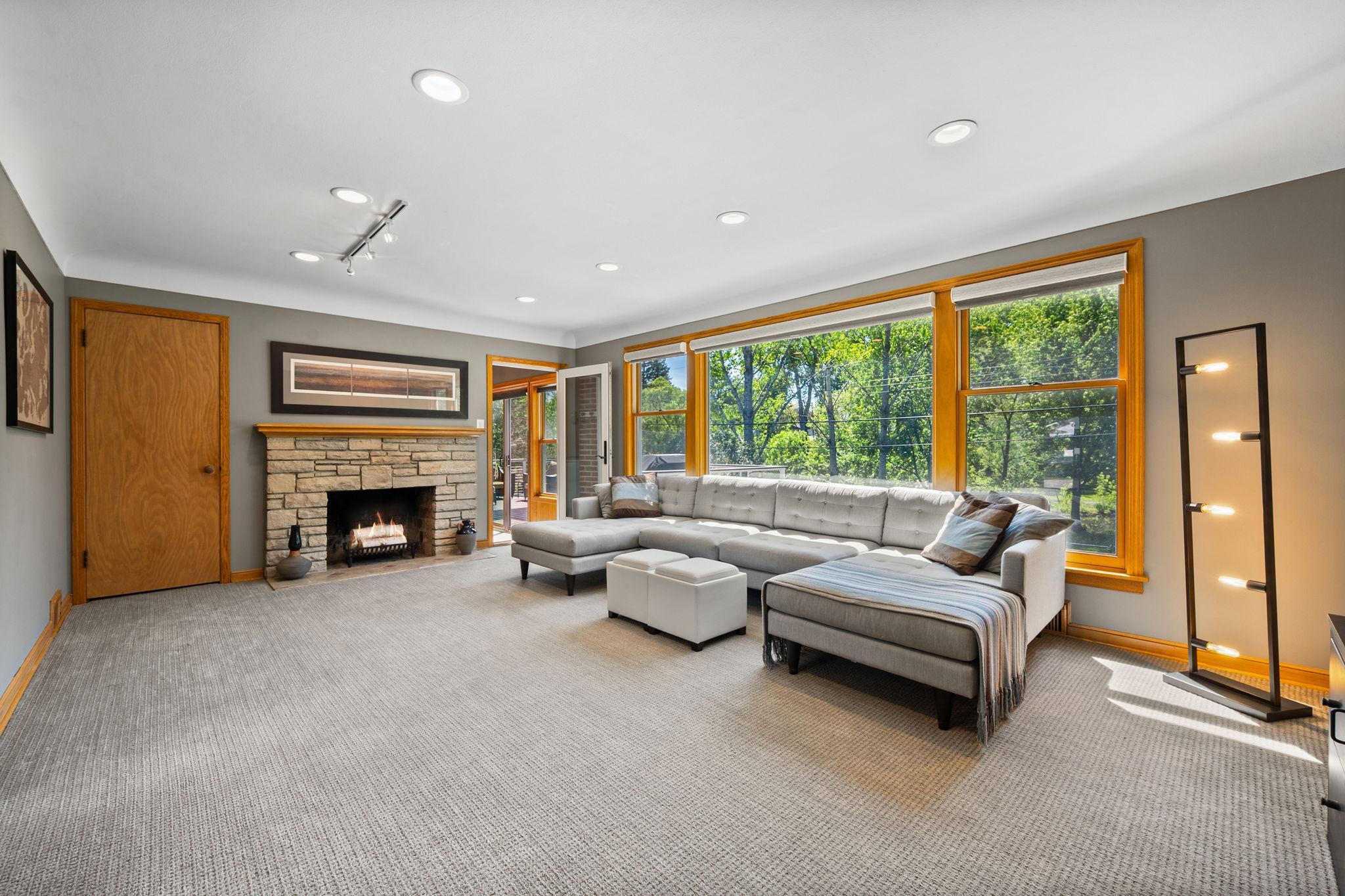 Spacious Living Room