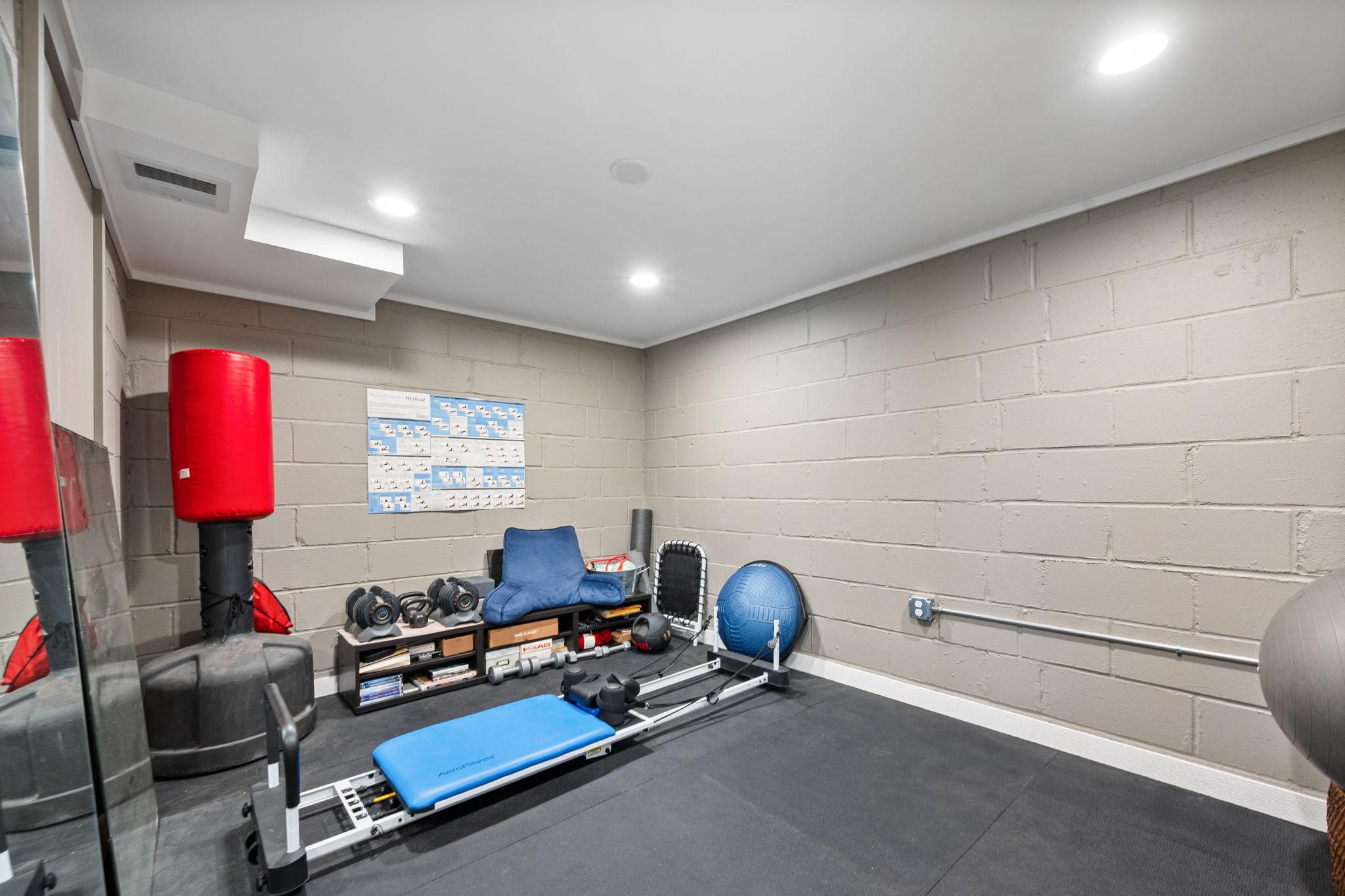 Lower Level Workout Room