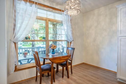 Eat in Kitchen overlooking the front porch!