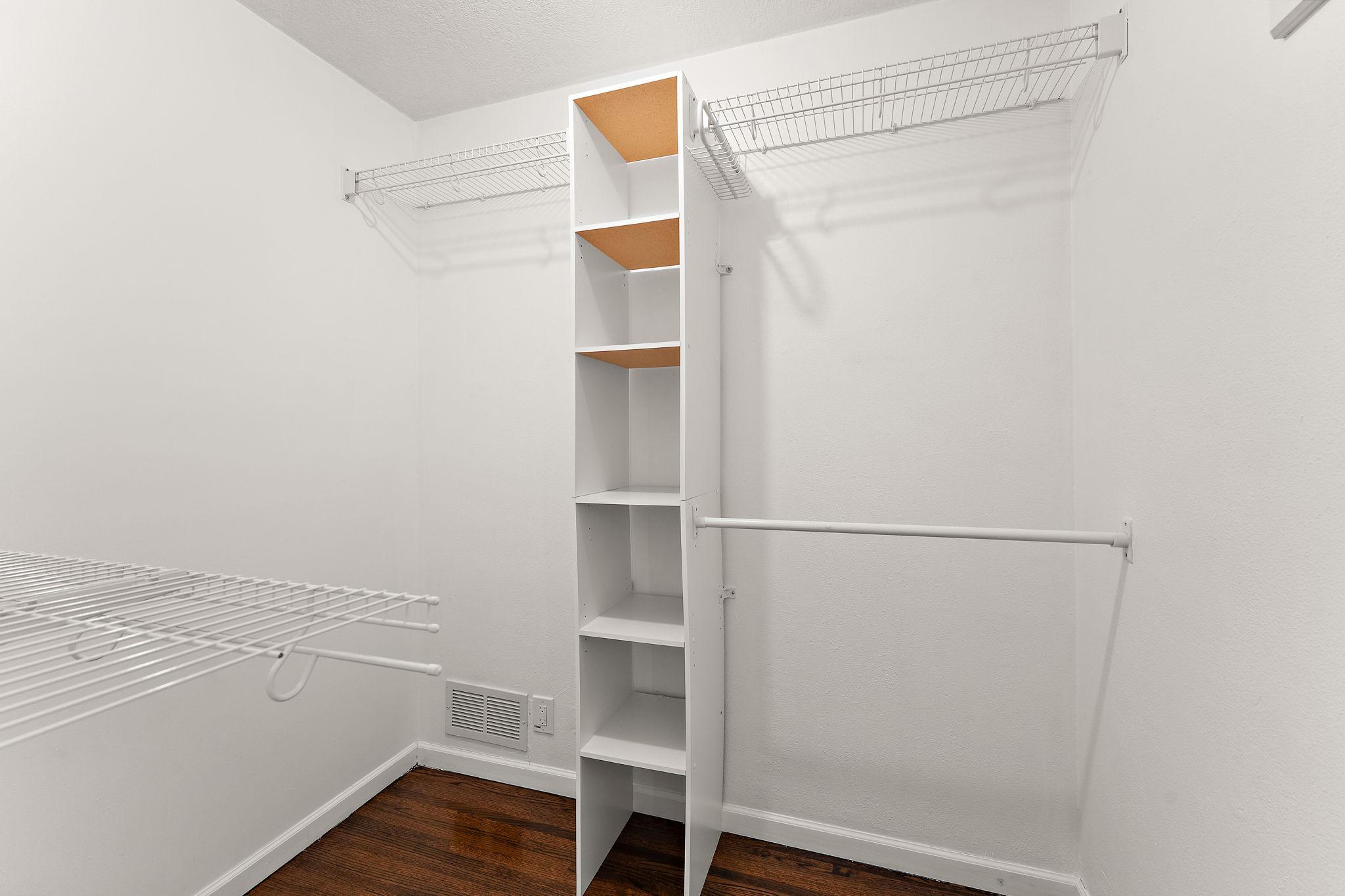 primary walk in closet