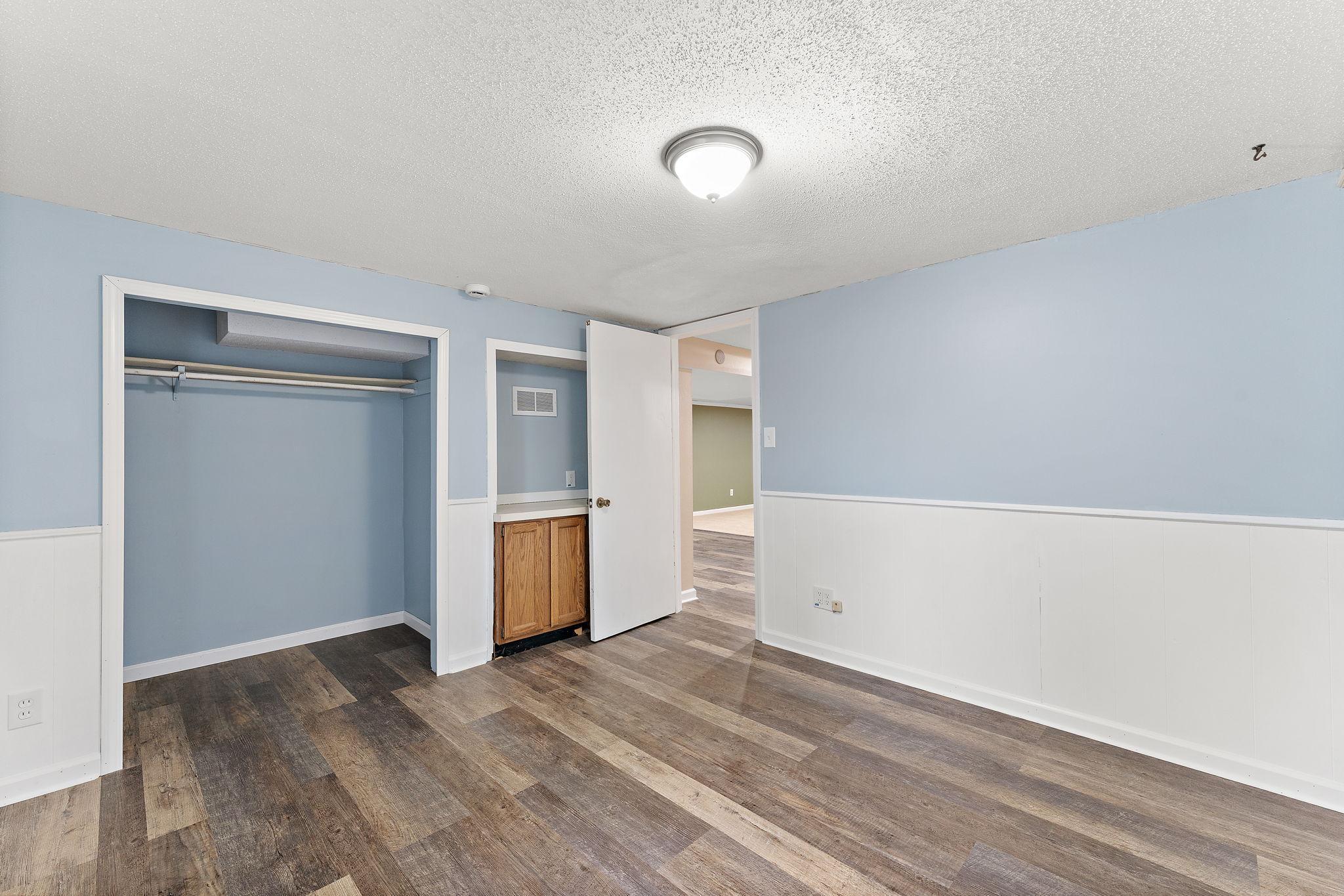 basement bedroom