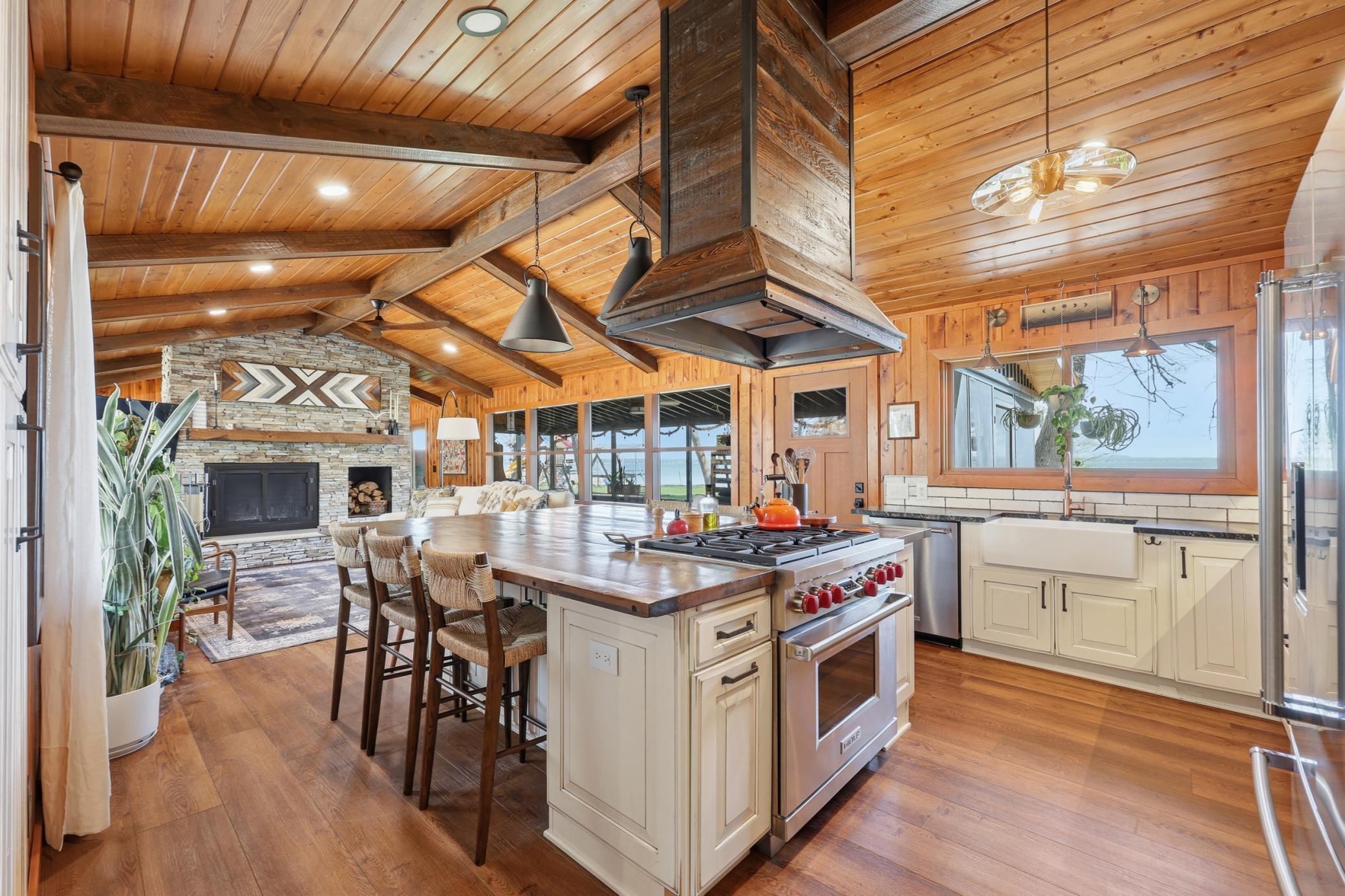 Kitchen to Living Room