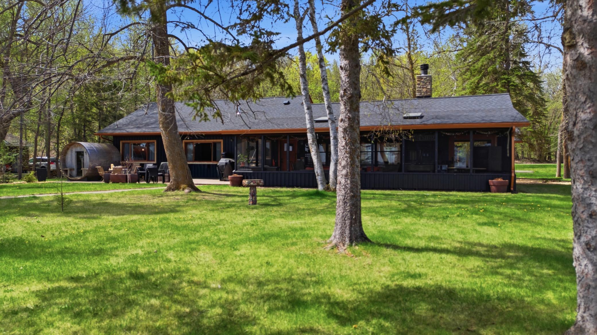 Lakeside View of Home