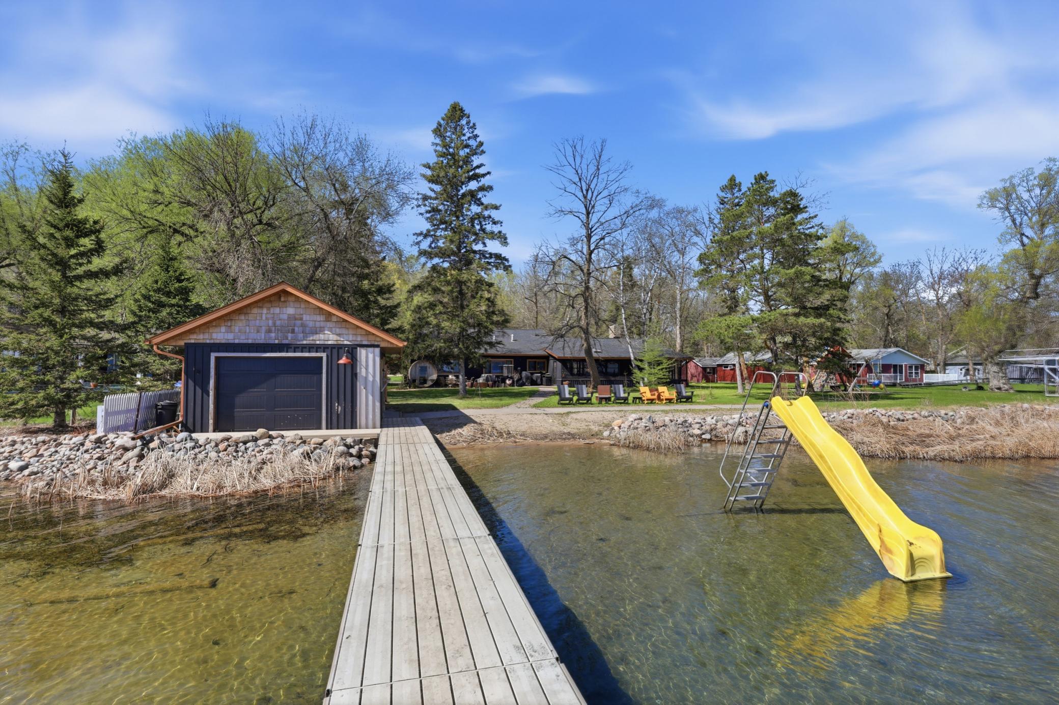 View of Lake Home from Dock