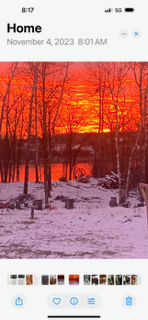 The most amazing sunrises
