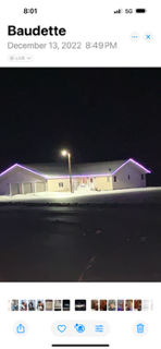 Exterior house - Winter lights