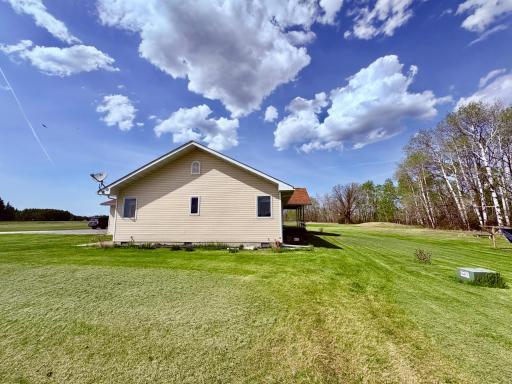 South side of home