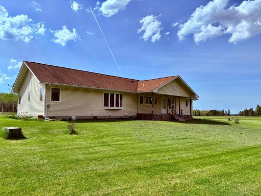 Back of home (east side)