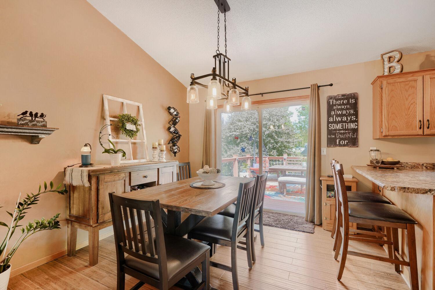 Dining Room / Deck Entrance