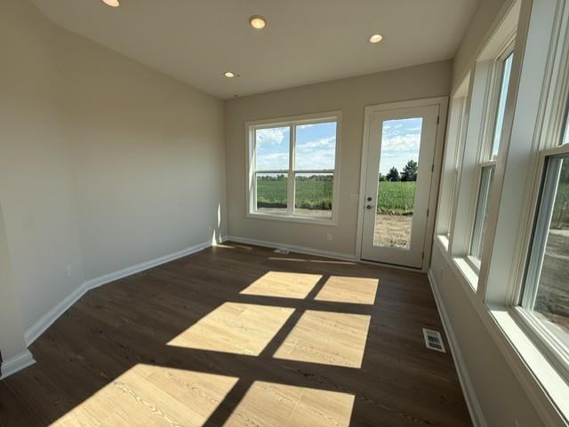 One of our more luxurious options, the sunroom gives the main level a premier feel while also providing flexibility with the extra space it provides!