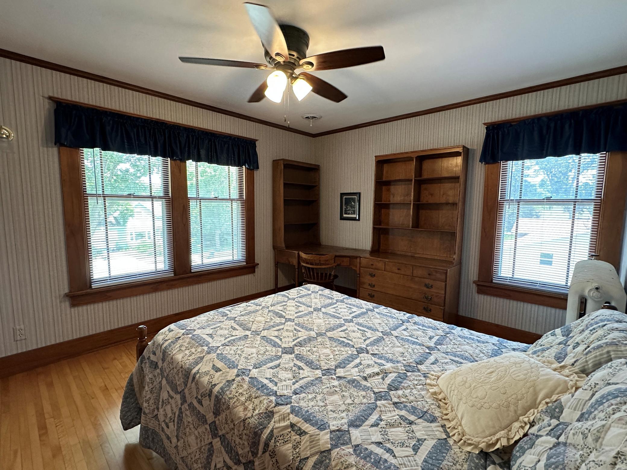 Spacious Bedroom with north and east windows..jpg