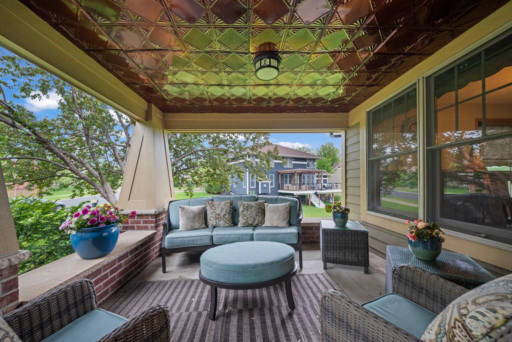 Enjoy Summer nights relaxing in the front porch!