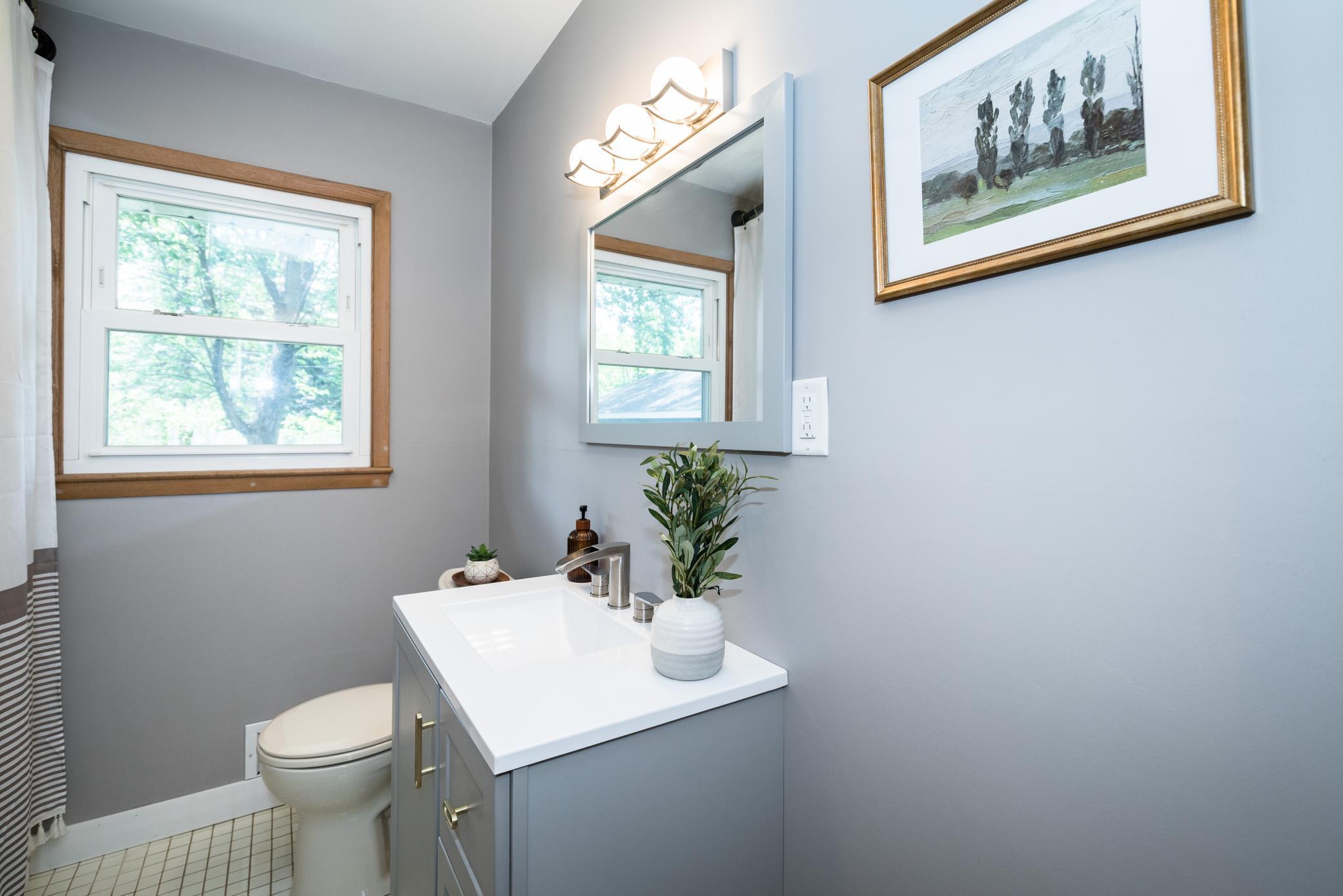 Bathroom updated in 2024