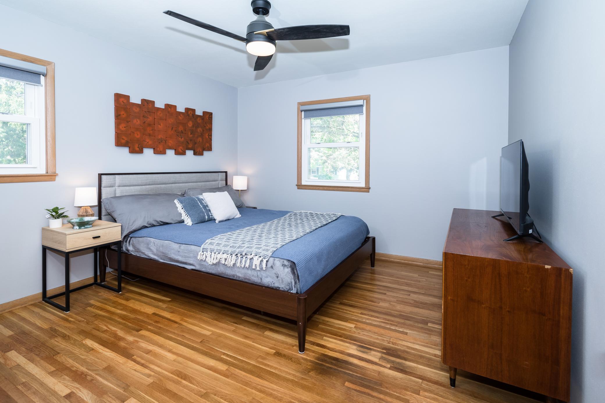 Main floor Primary bedroom