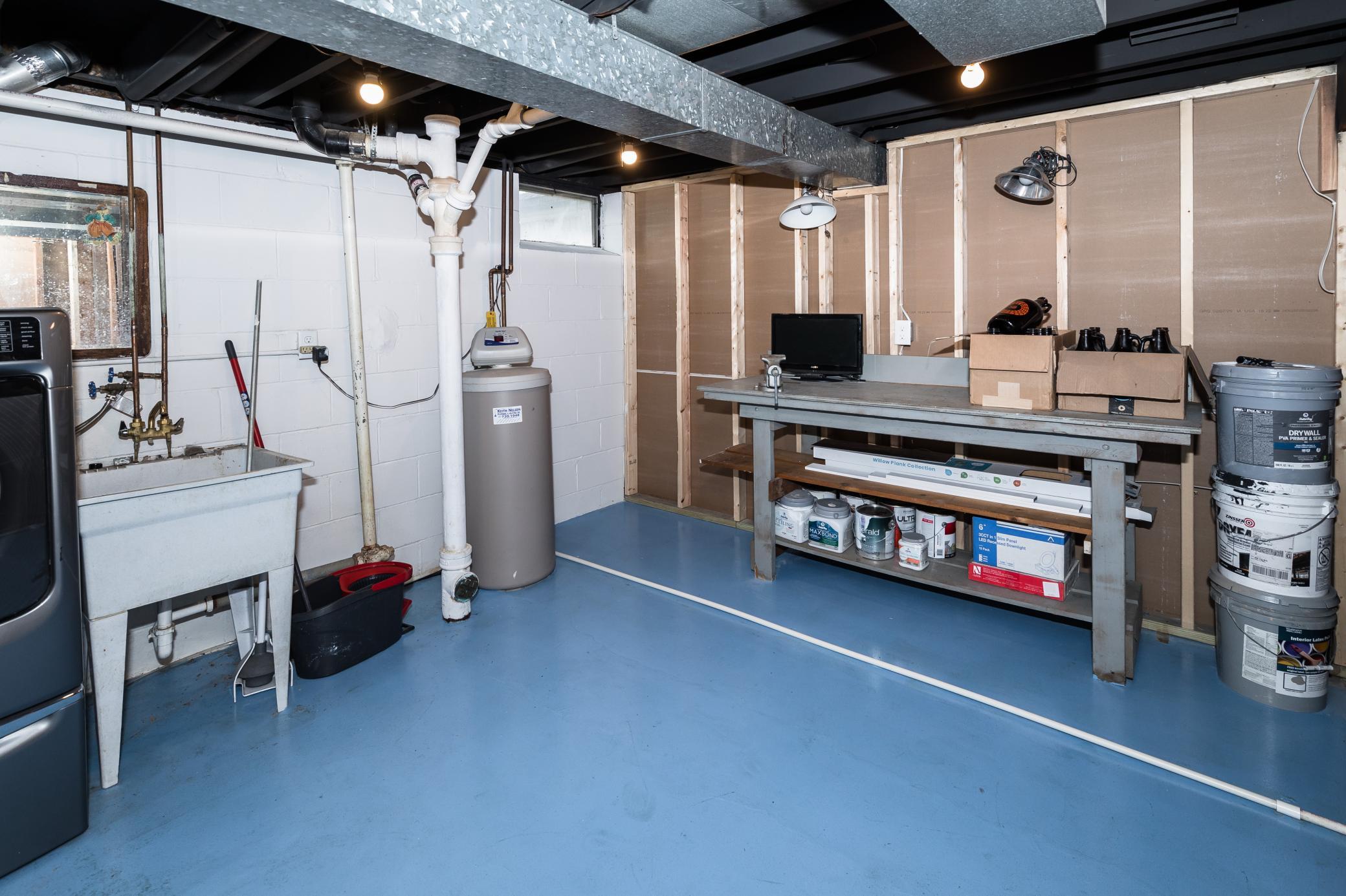 This could be more storage or a work space