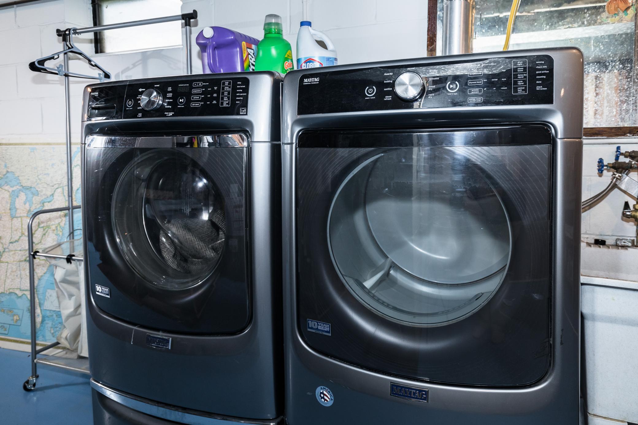 Maytag front load washer and dryer included
