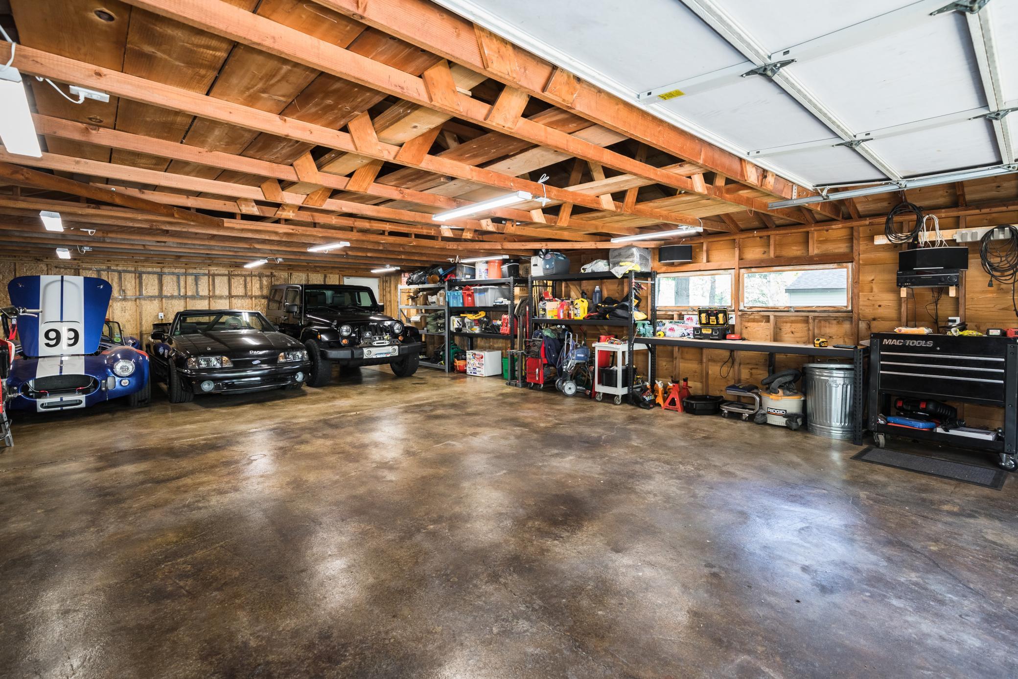 Concrete acid stained and sealed floors!