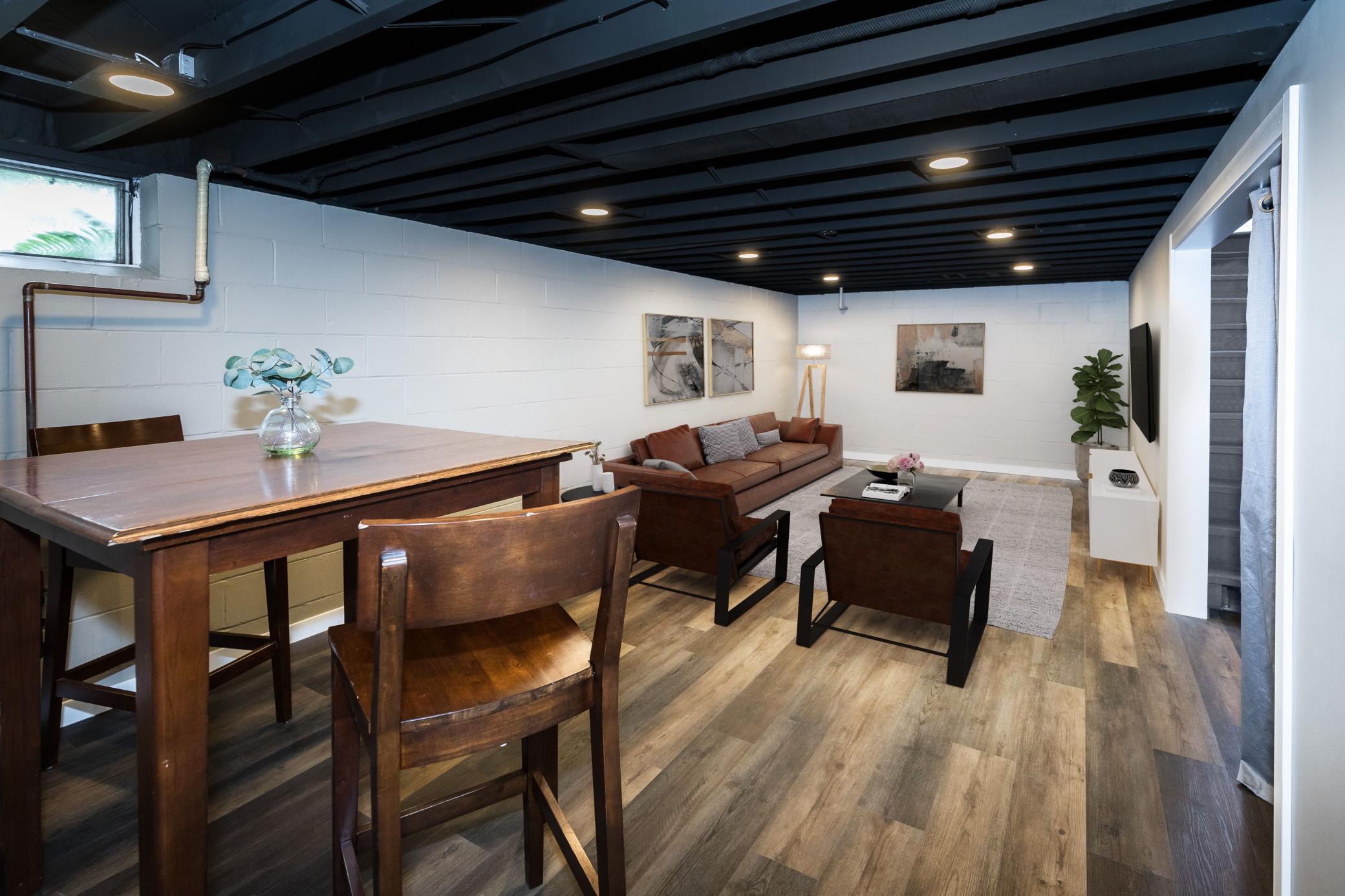 Plenty of space to be used however you desire! Think Theater, Pool Table, Ping Pong, etc or just keep it as it is.